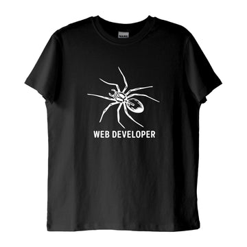 Gerçek "Web Developer" T-Shirt