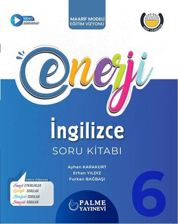 PALME 6.SINIF ENERJİ İNGİLİZCE SORU KİTABI