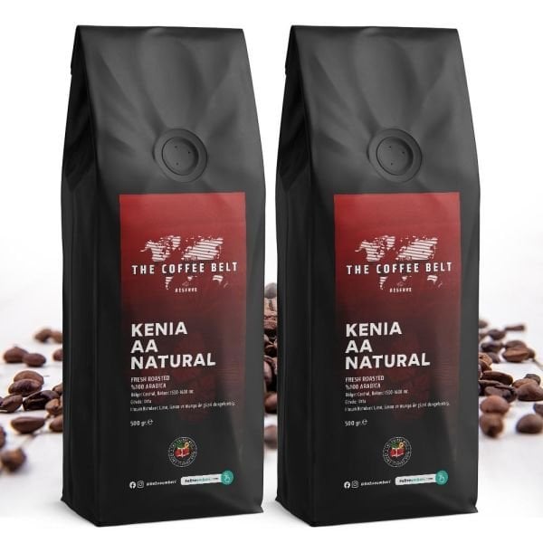 Kenya Natural Yöresel Kahve 1000 gr.