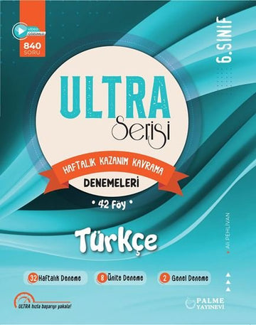 6.SINIF ULTRA SERİSİ TÜRKÇE DENEMELERİ 42 FÖY