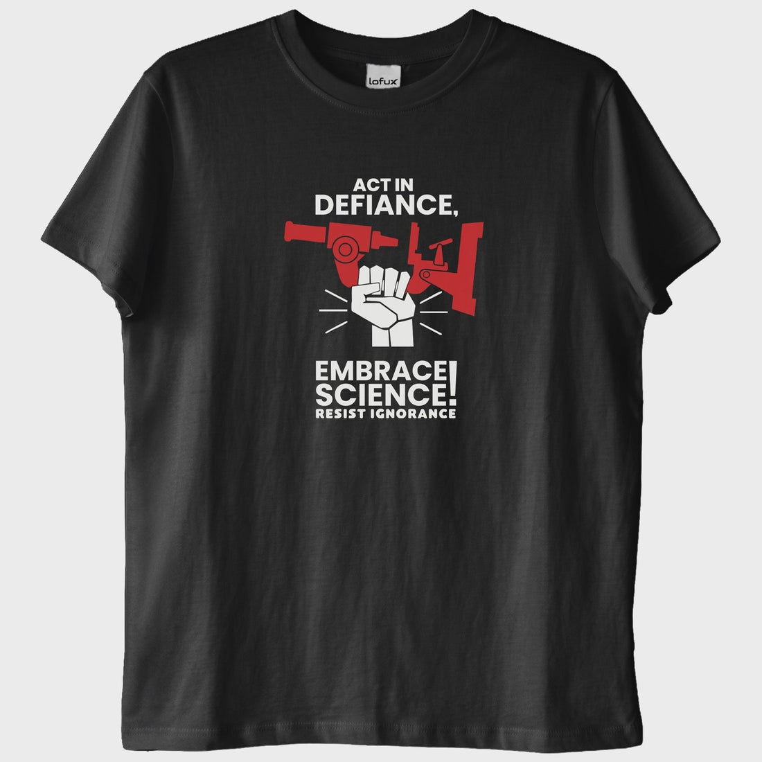 "Bilim Boyun Eğmez!": Embrace Science Act In Defiance T-Shirt