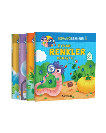 Bebo ve Bice'nin Keşifleri Seti (4 Kitap)