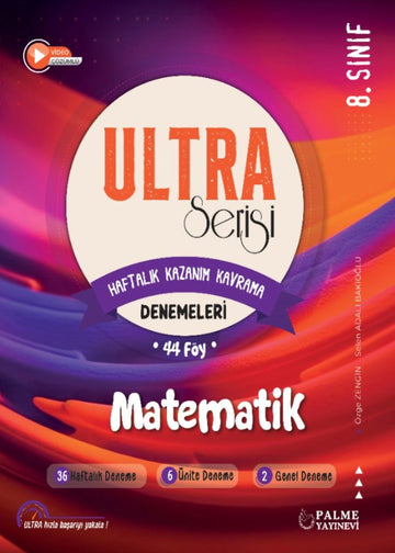 ULTRA SERİSİ 8.SINIF MATEMATİK DENEME KİTABI (44 FÖY)