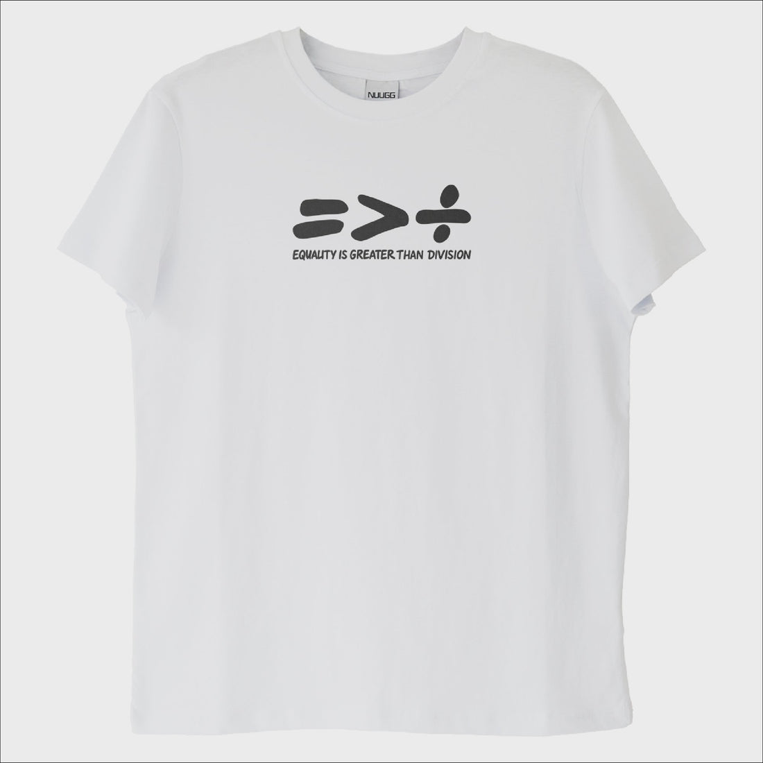 "=>÷": Equality Is Great Than Division T-Shirt
