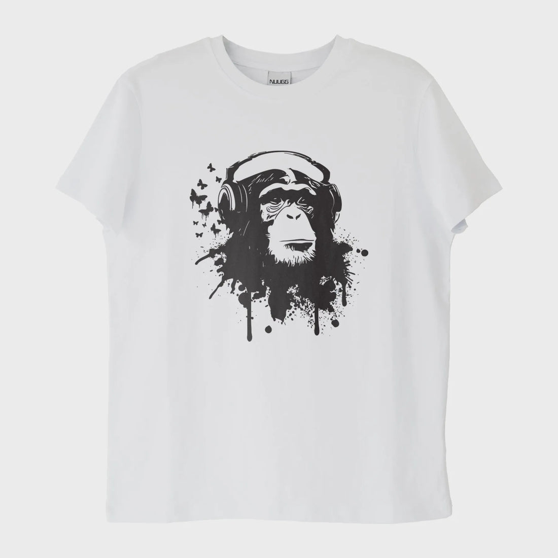 "Chimp with Headphones" T-Shirt