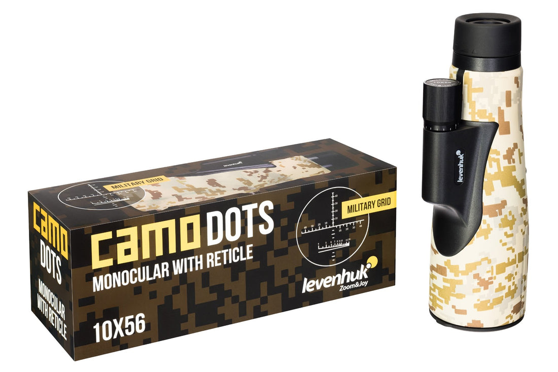 Levenhuk Camo Dots 10x56 Artıkıllı Monoküler Dürbün