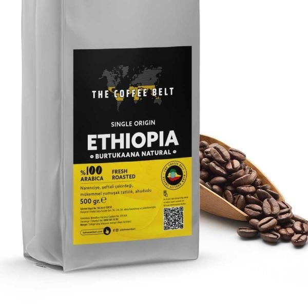 Ethiopia Burtukaana Natural Yöresel Kahve 500 gr.