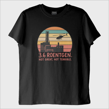 "3.6 Röntgen": Çernobil T-Shirt