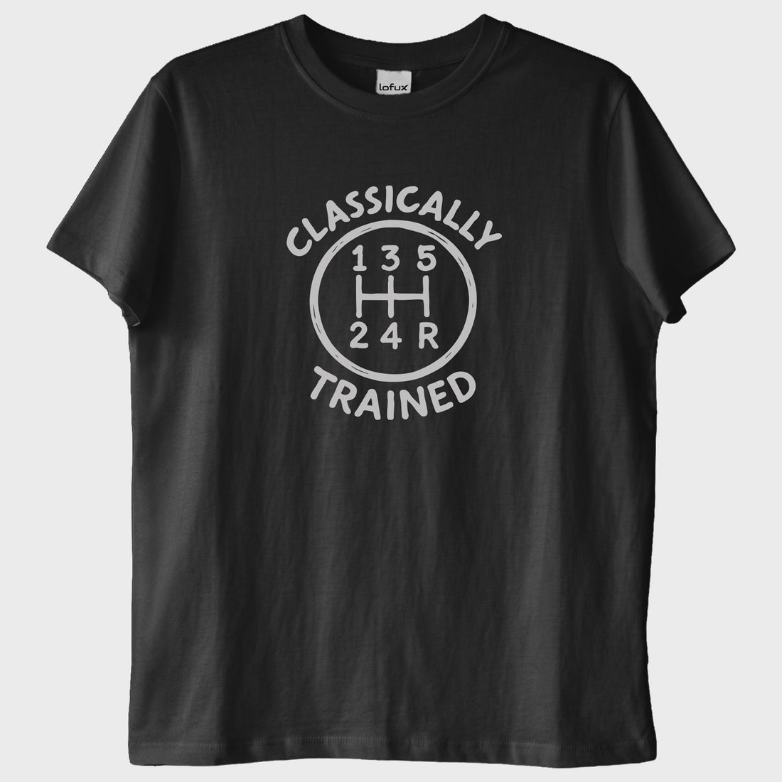 "Classically Trained 2": Düz Vites Sürücü T-Shirt