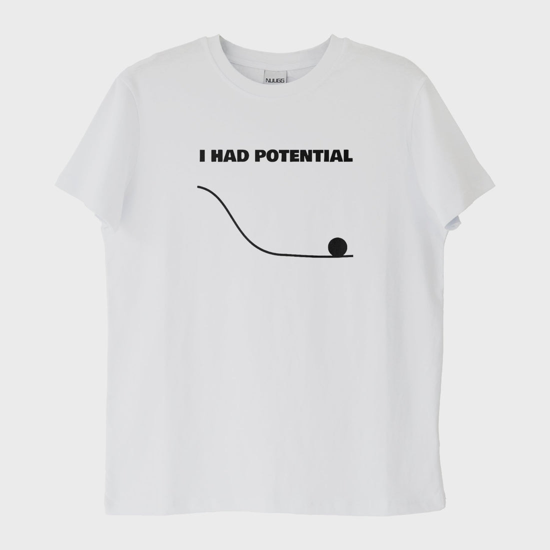 "I Had Potential": Fizik Kütleçekimi T-Shirt