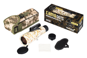 Levenhuk Camo Dots 10x56 Artıkıllı Monoküler Dürbün