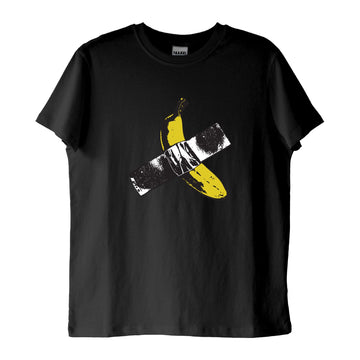 "Taped Banana": Modern Sanat T-Shirt