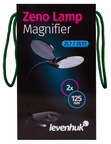 Levenhuk Zeno Lamp ZL13 Siyah Büyüteç