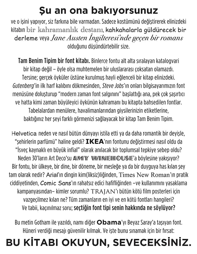 Tam Benim Tipim