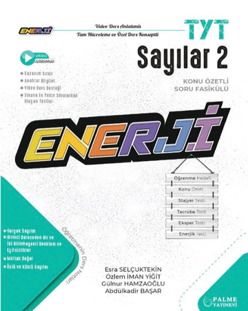 TYT ENERJİ SAYILAR 2 KONU ÖZETLİ SORU FASİKÜLÜ