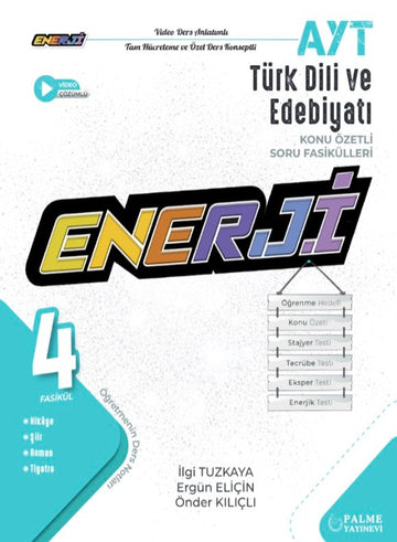 PALME AYT ENERJİ TÜRK DİLİ VE EDEBİYATI KONU ÖZETLİ SORU FASİKÜLLERİ