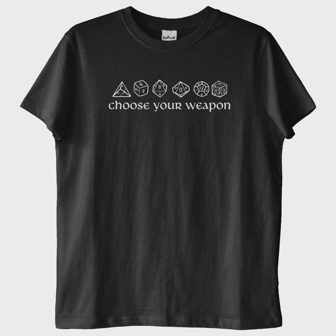 "Choose Your Weapon": RPG Zar T-Shirt
