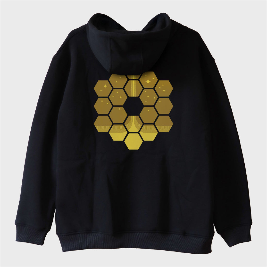 ''James Webb - Golden Hexagons'' Sweatshirt