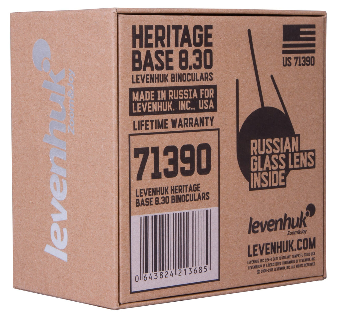 Levenhuk Heritage BASE 8x30 Binoküler Dürbün