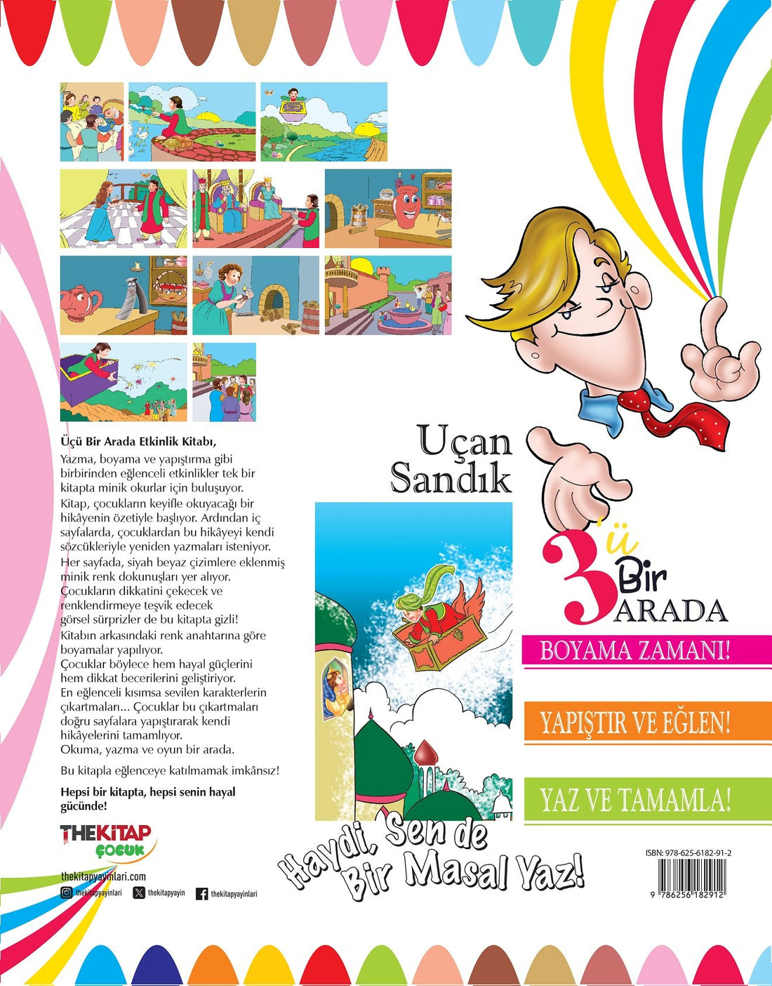 Uçan Sandık (Üçü Bir Arada Etkinlik Kitabı)