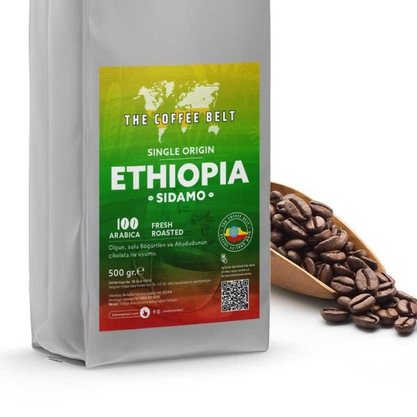 Ethiopia Sidamo GR.4 Yöresel Kahve 500 gr.