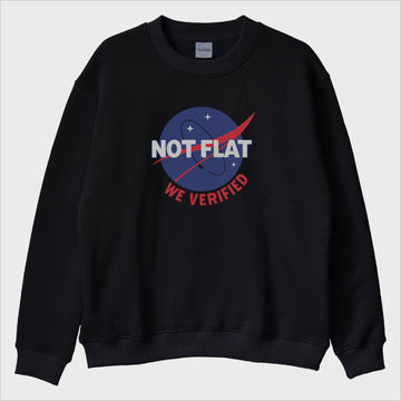 "Not Flat" Sweatshirt