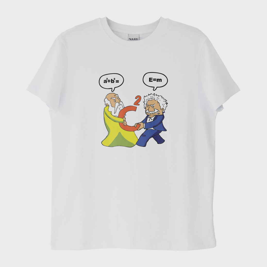 "C Kavgası": Einstein vs. Pisagor T-Shirt