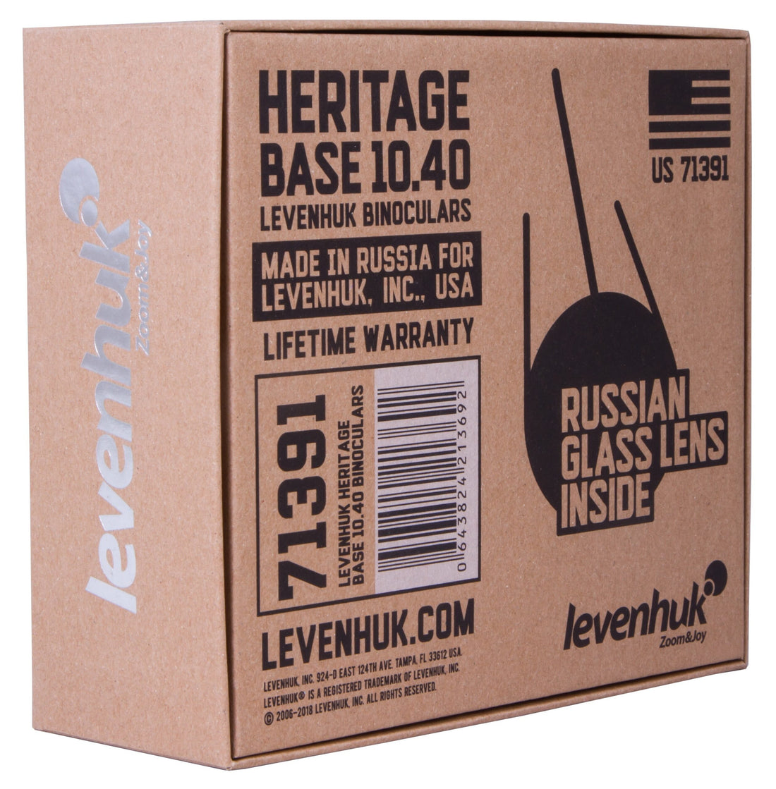 Levenhuk Heritage BASE 10x40 Binoküler Dürbün