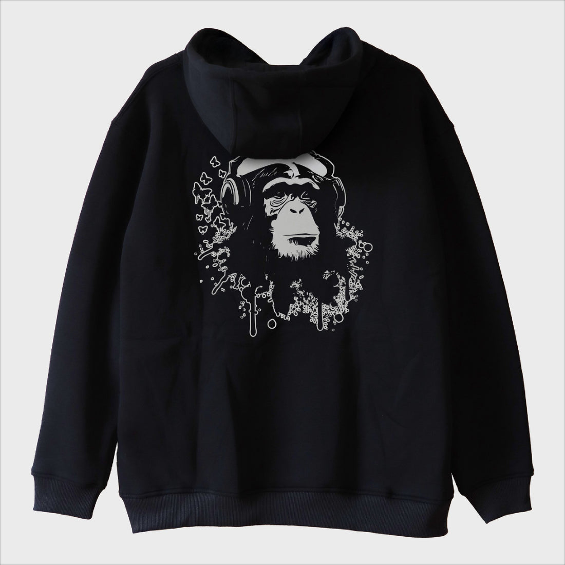 ''Chimp with Headphones'' Sweatshirt