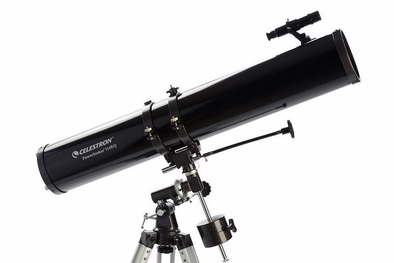 Celestron 22037 PowerSeeker 114EQ (Motor Drive ve Telefon Adaptörü)
