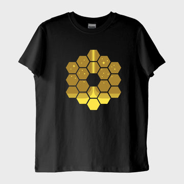 "James Webb: Golden Hexagons" T-Shirt