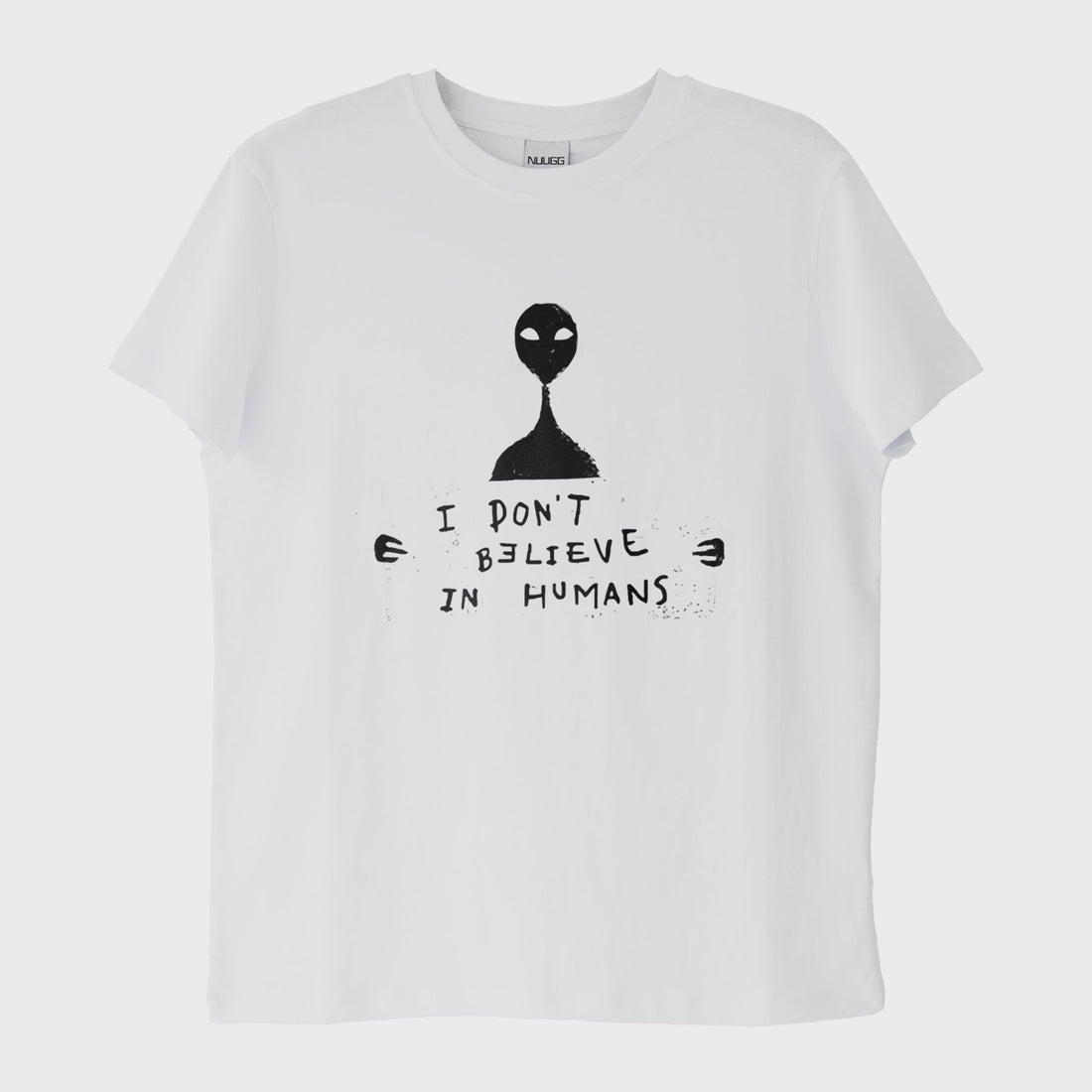 "I Don’t Believe in Humans" Uzaylı T-Shirt
