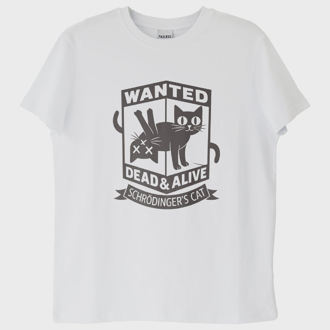 "Wanted": Schrödinger'in Kedisi T-Shirt