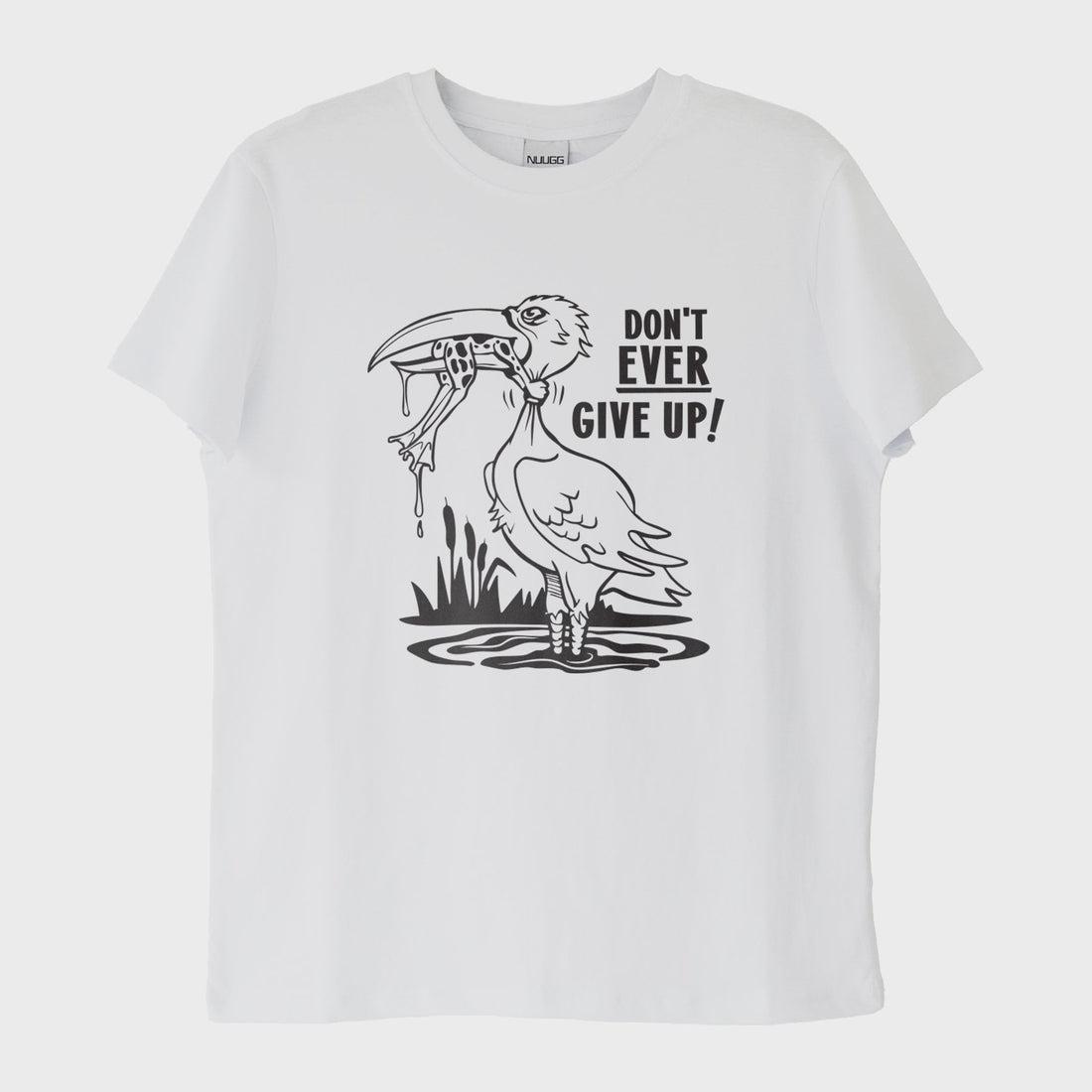 "Don't Ever Give Up": Doğal Seçilim T-Shirt