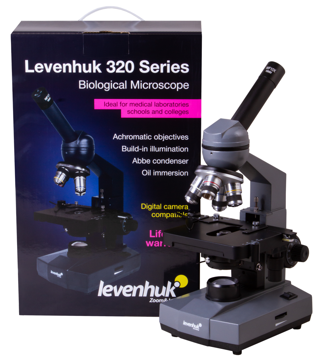 Levenhuk 320 BASE Biyolojik Monoküler Mikroskop