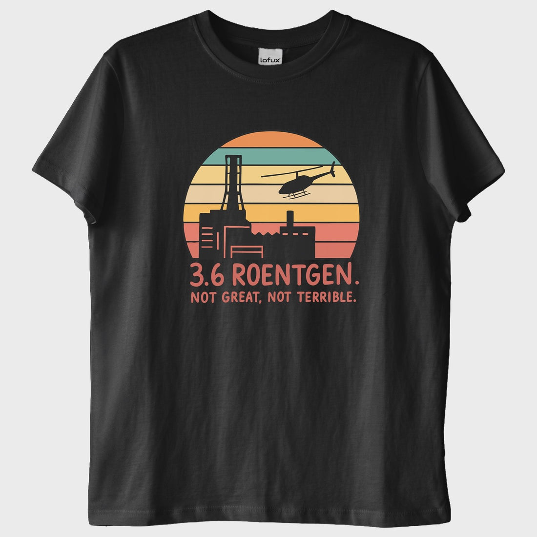 "3.6 Röntgen": Çernobil T-Shirt