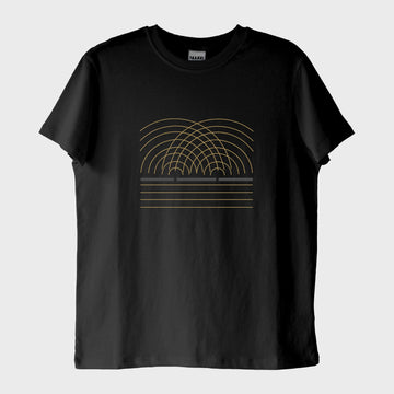 "Double Slit": Çift Yarık Deneyi T-Shirt