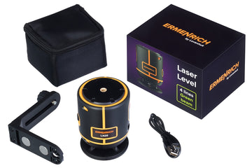 Ermenrich PLUS LN20 Lazer Terazi, siyah