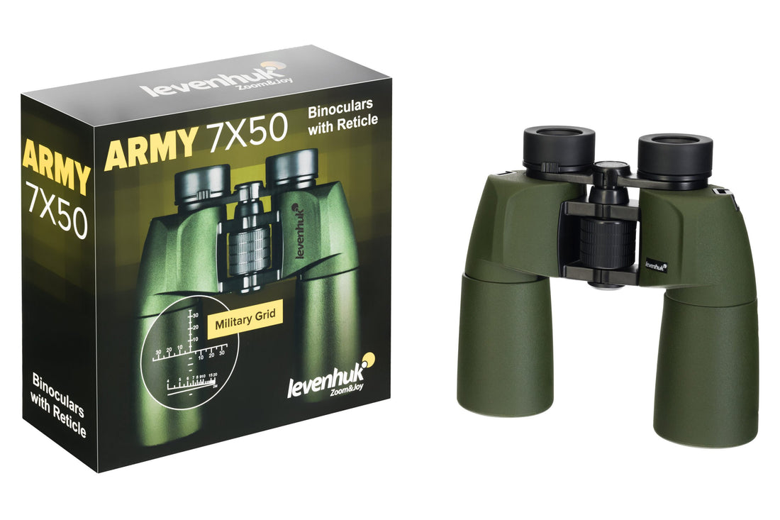 Levenhuk Army 7x50 Artıkıllı Binoküler Dürbün